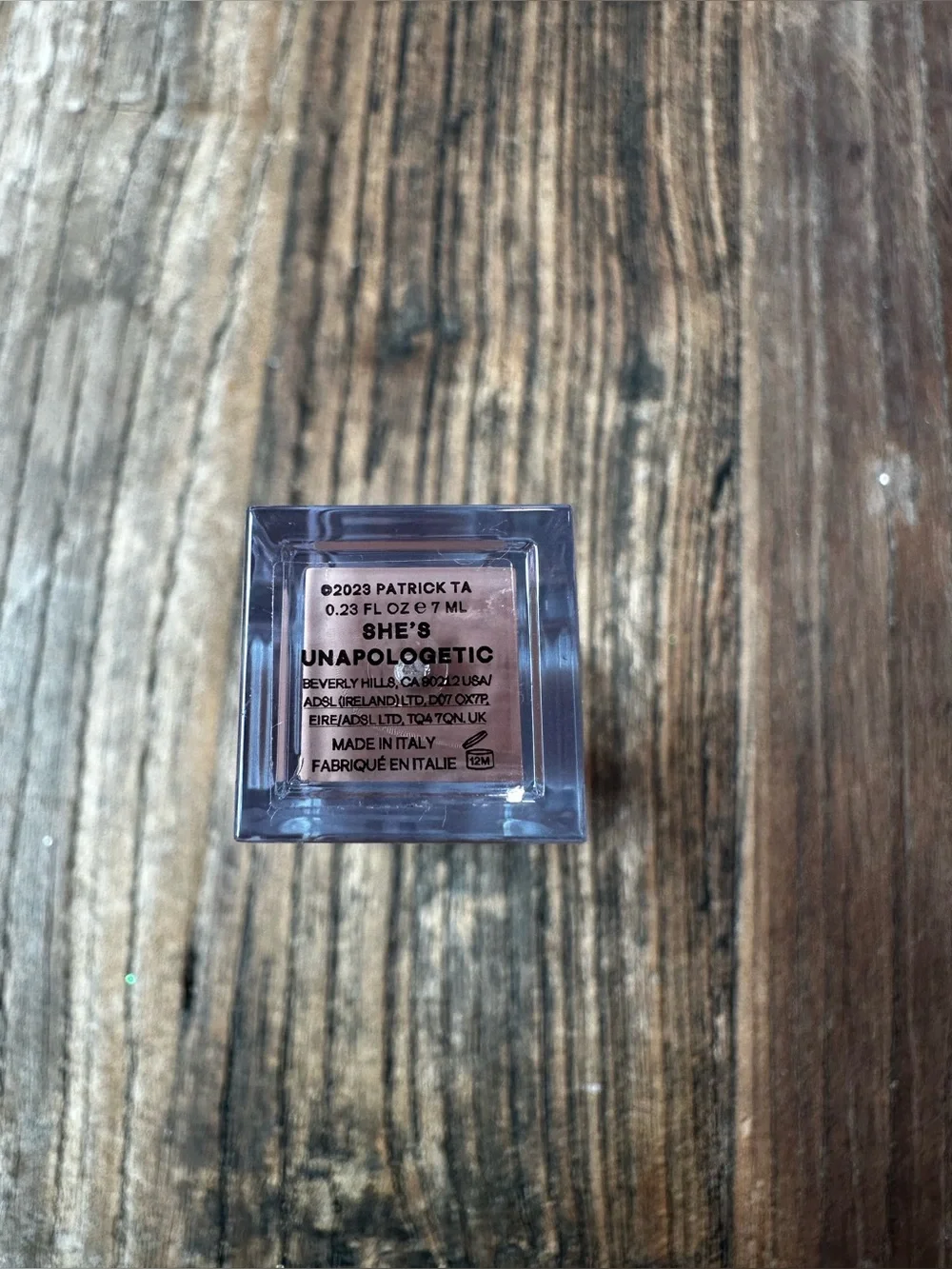 Patrick Ta Nude Beige Liquid Lip Gloss
